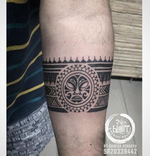 Moari Band tattoo by inkblot tattoos contact :9620339442