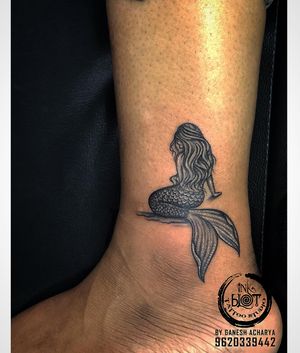 Mermaid tattoo by inkblot tattoos contact :9620339442