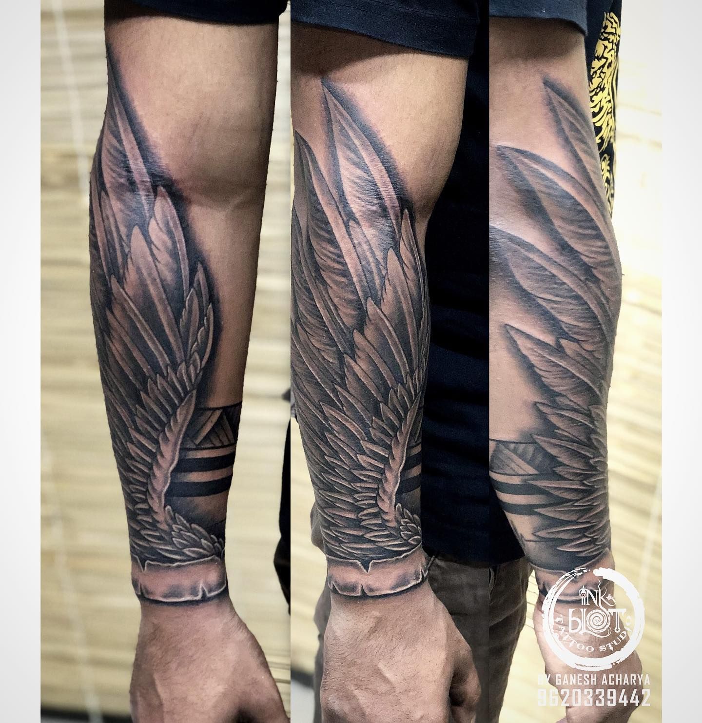 Tavi Castro on Instagram Invictus Anima  the unconquerable soul inked  ink tattoo tiborvogelart  Tatoeage vleugels Tatoeageonwerpen  Tatoeage ideeën