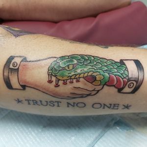 Trust no one. By me. 