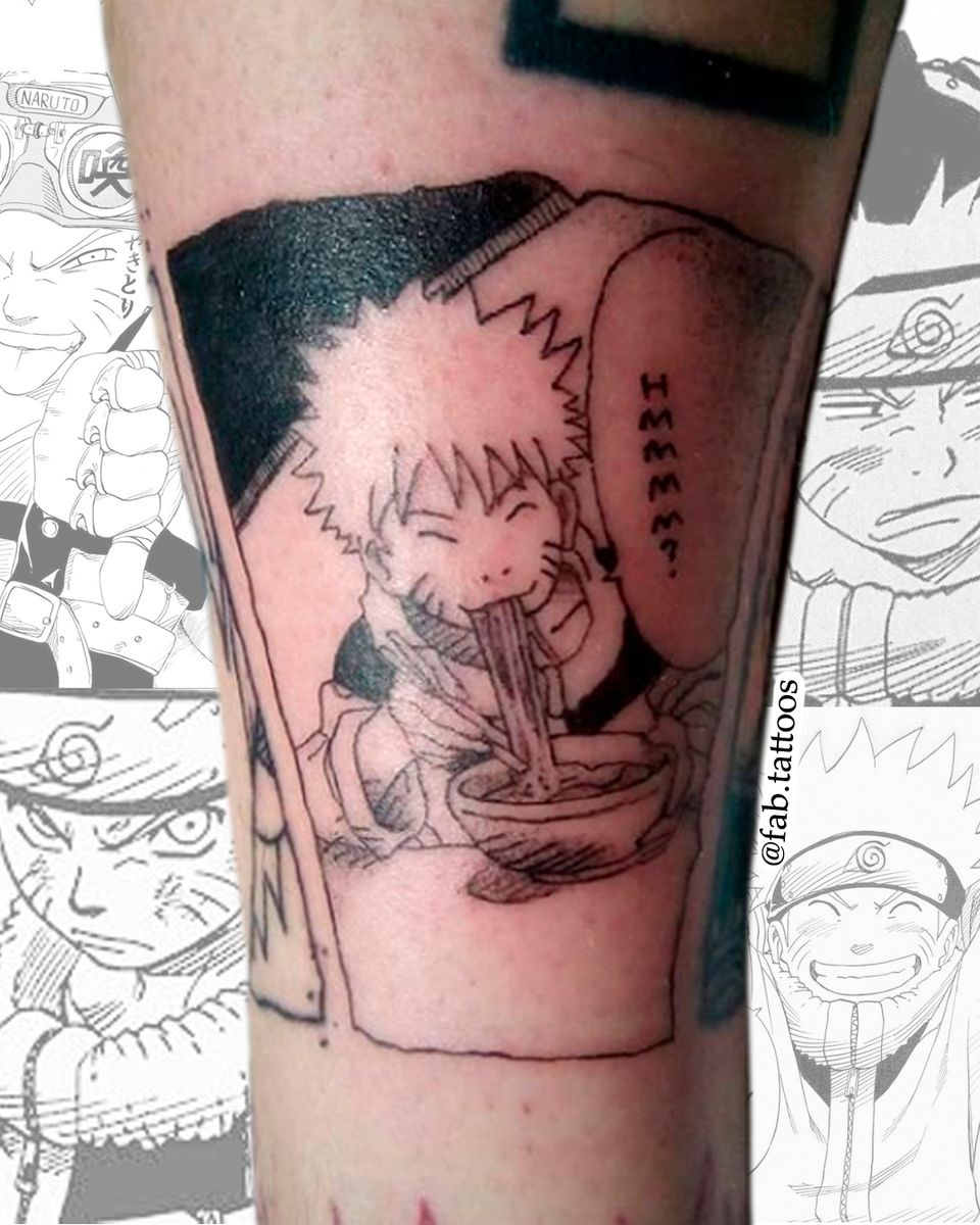 Tattoo uploaded by FABU • ANIME TATTOOs • NARUTO vs GAARA Anime: Naruto •  Tattoodo