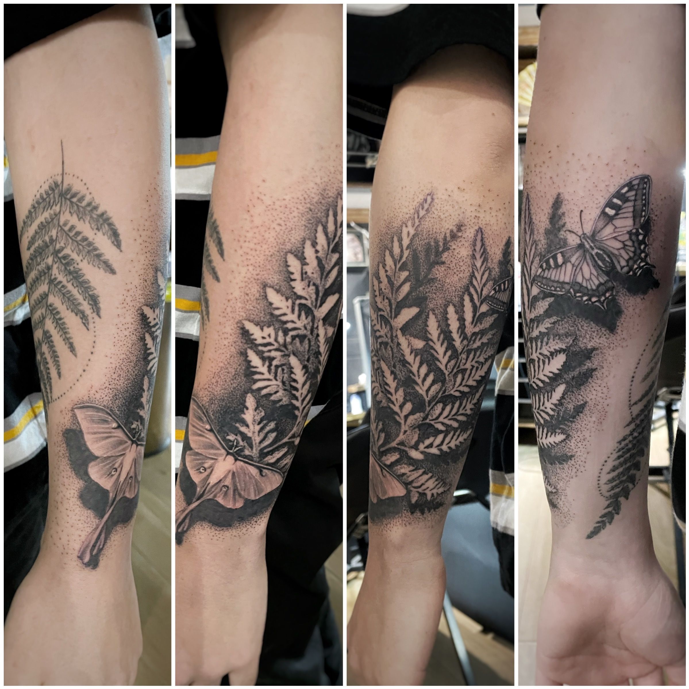 Tattoo uploaded by Emma Raine Tattoo • Upper arm to a full half