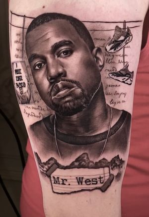 THE Kanye West done by Johnny