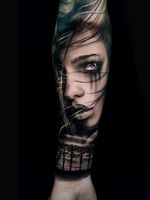 Crying woman custom piece Sydney, Aus ————————————————— #dariotattooarte #crying #bng #sydney #graywash #dark #fkirons #skinartist #blackandgrey #details #tattooist #inkedmag #tattoosydney #totaltattoo #bnginksociety #inked #inksav #tattoorealistic #photorealism #tattoogirl #crucifixion