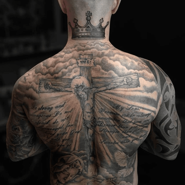 tattoo Celtic Cross Back by Tattooedsoulz96 on DeviantArt