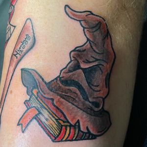 Sorting hat from Harry Potter— done at Old Soul Tattoo Co in Gallatin, TN IG: @hhaylayy