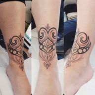 #tattoed #tattooaddict #tattooartist #ornamental #ornamentaltattoo #geometrictattoo #dotwork