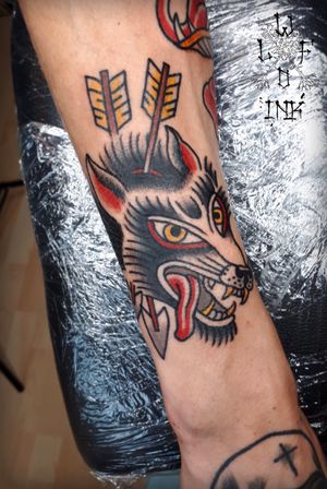 Wolf Tattoo by Elena Wolf