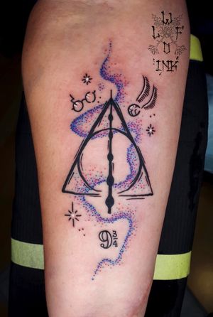 Harry Potter Tattoo by Elena Wolf