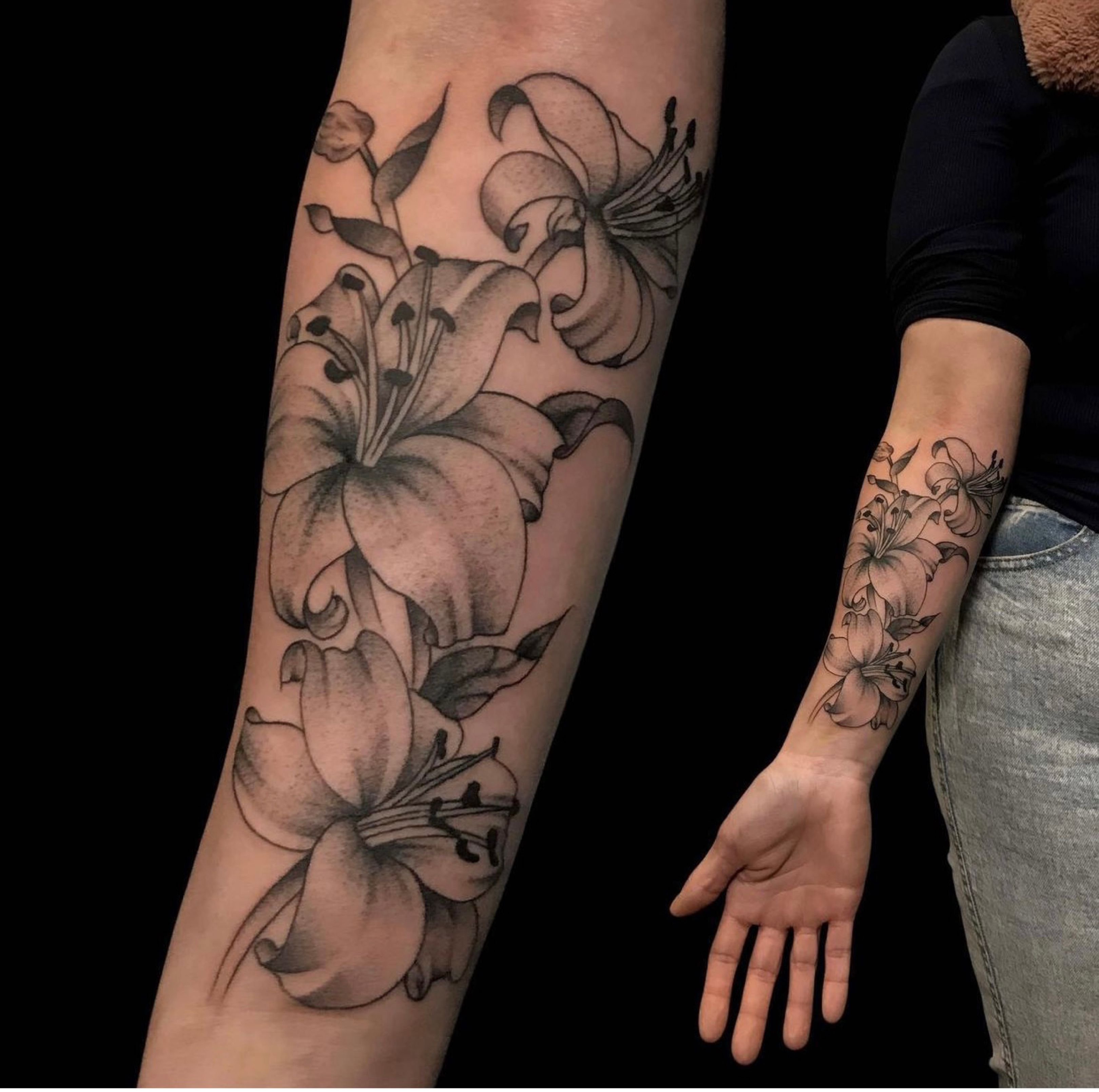 Cymbidium Orchid Tattoo by Vaalkyr on DeviantArt