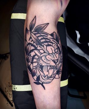 Tiger Tattoo by Elena Wolf