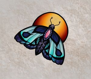 Moth design available 