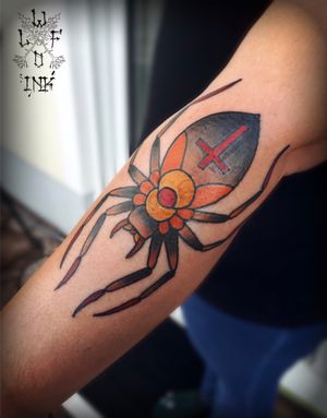 Spider Tattoo by Elena Wolf