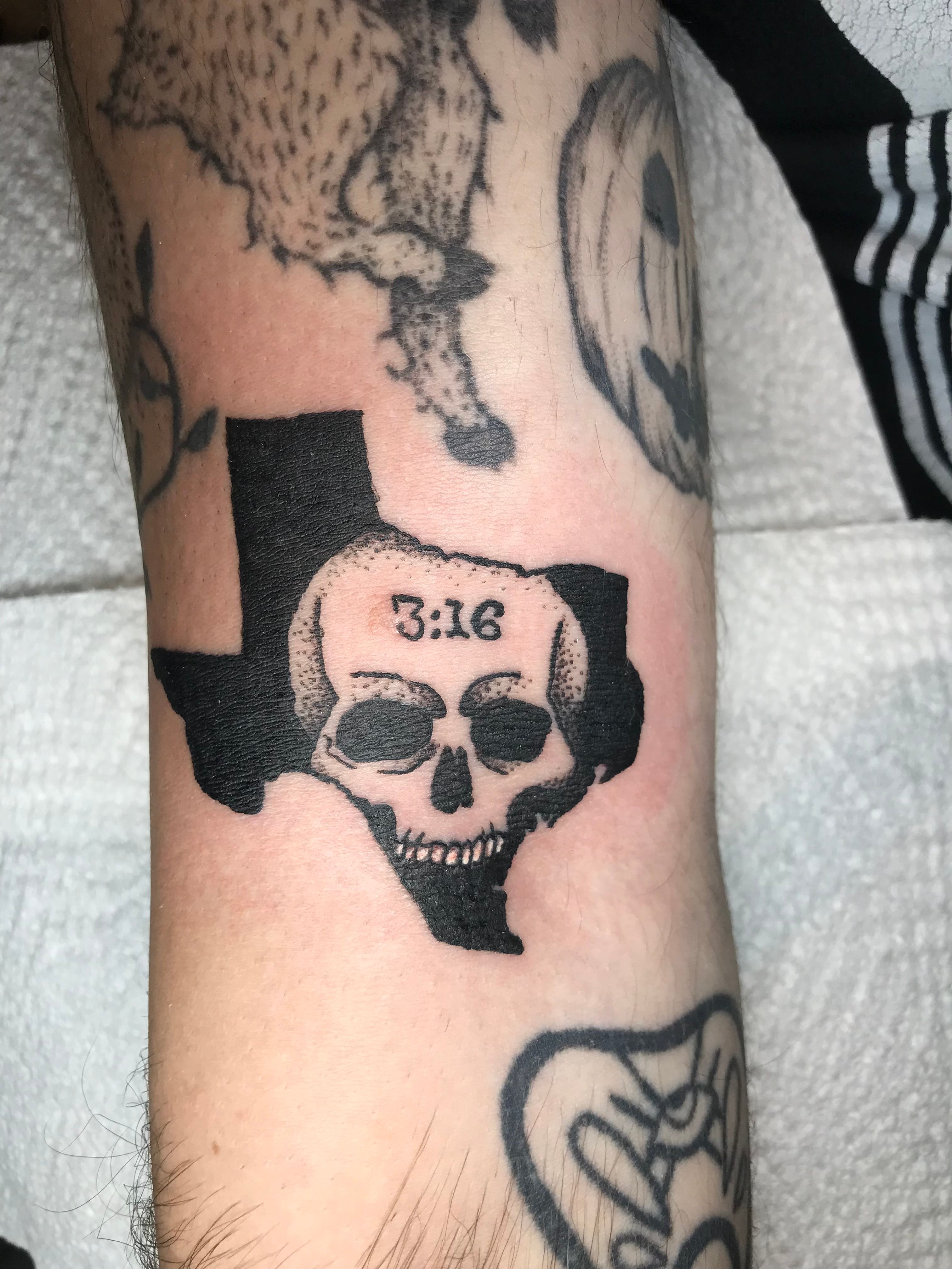 austin 3:16 tattoo