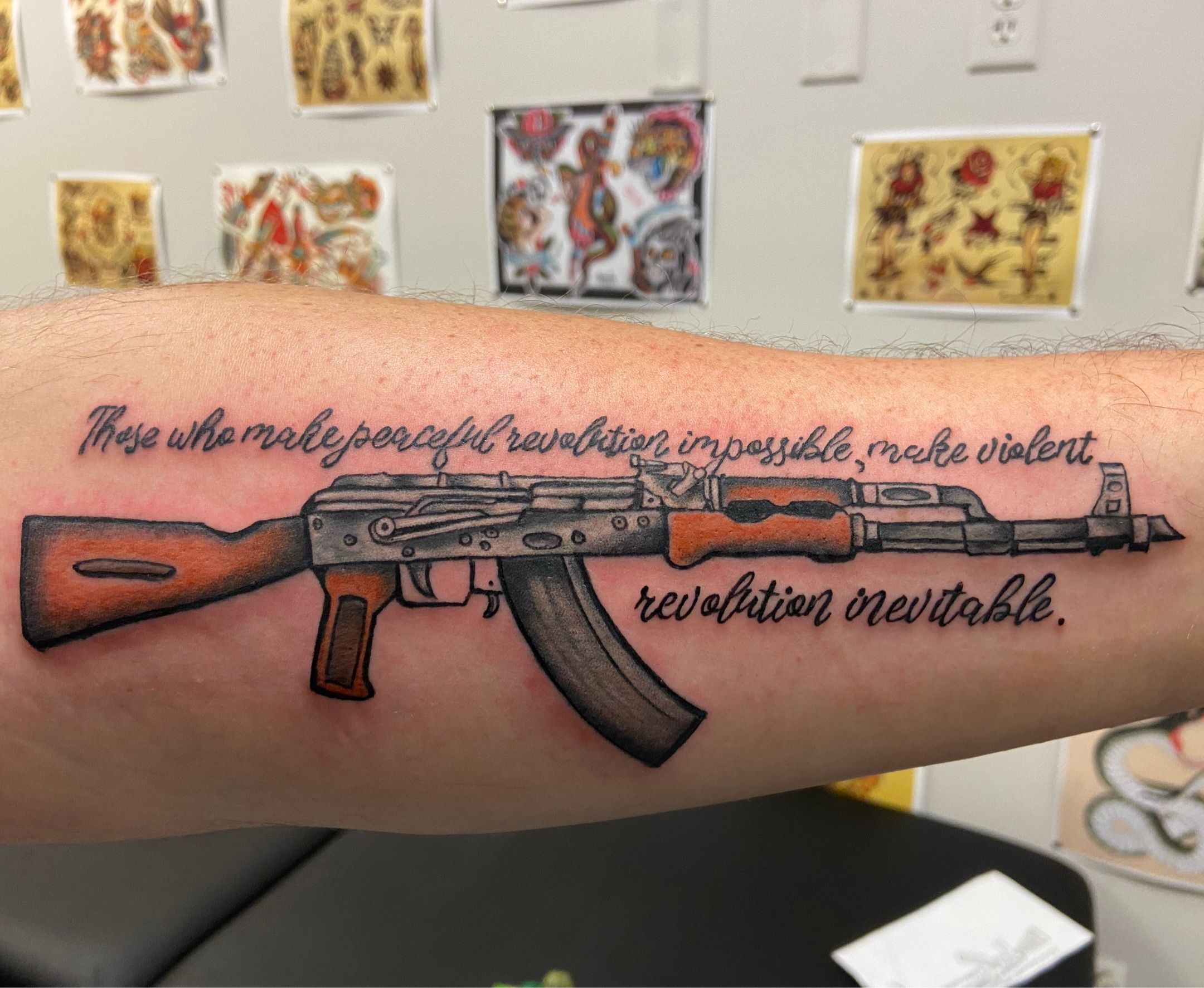 Buy Ak 47 Tattoo Online In India  Etsy India