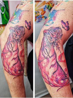 Mariposa Pink Arm Sleeve