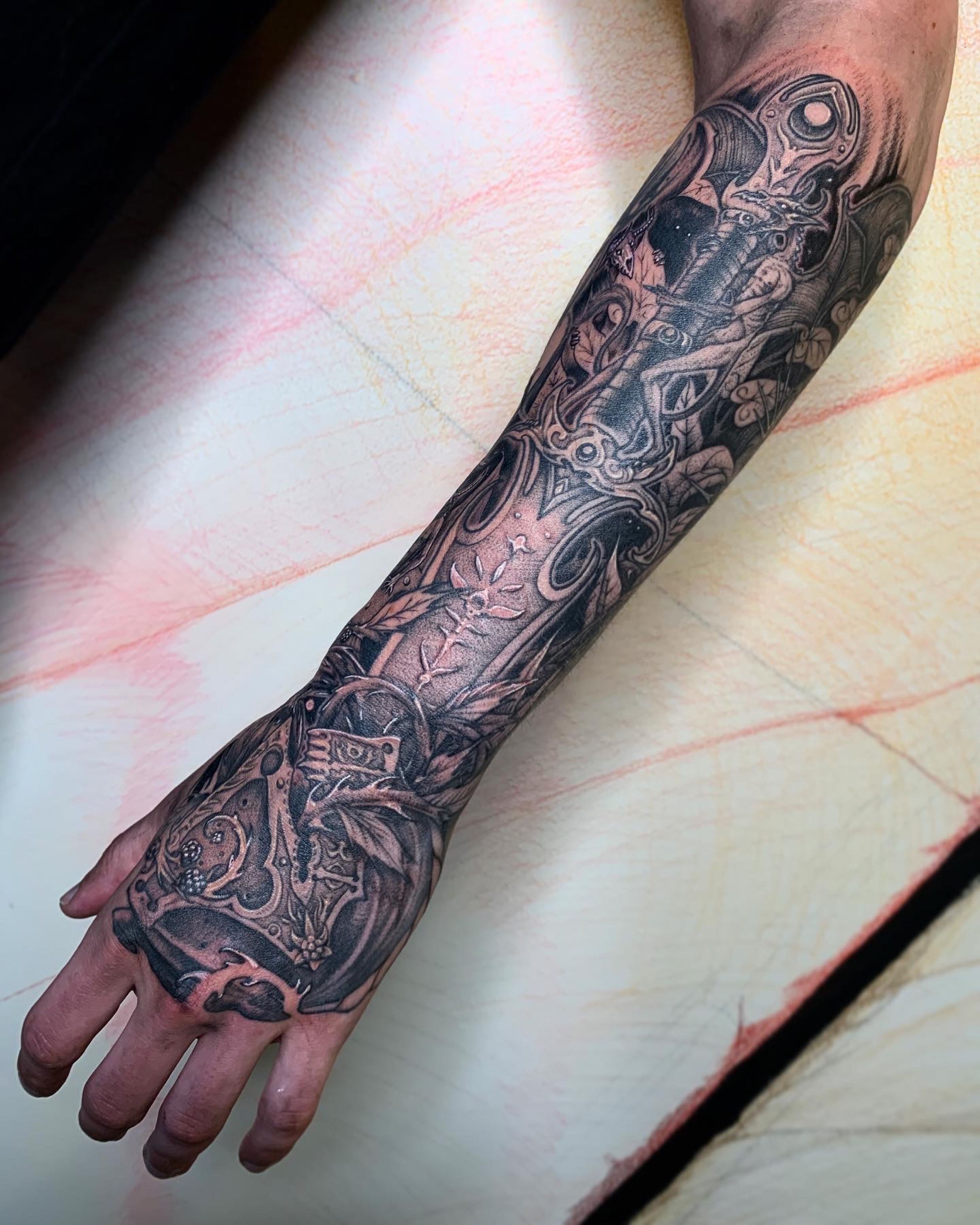 art drawing sketch abstract overthinking  Sleeve tattoos Tattoo  project Geometric tattoo