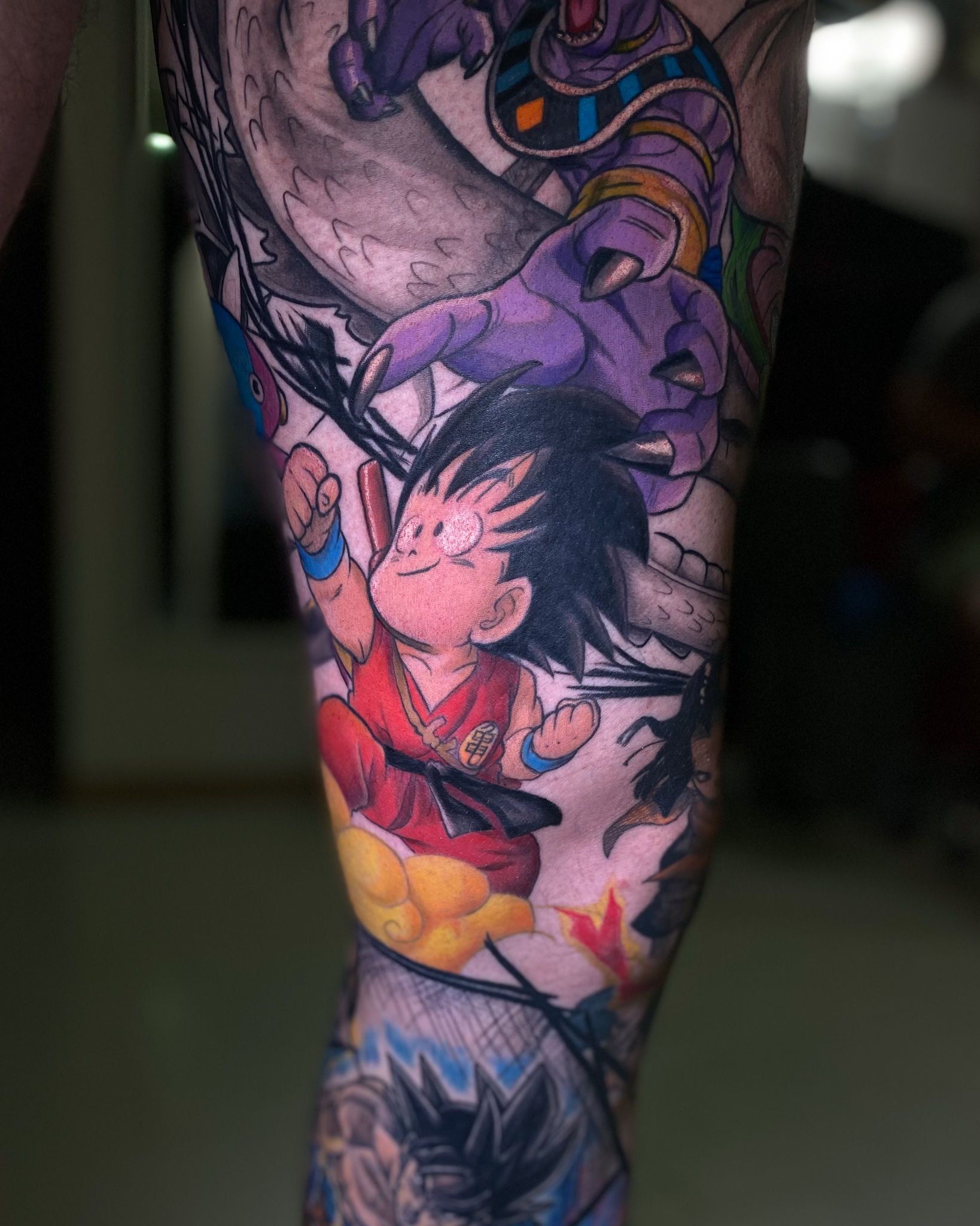 Goku tattoo by Eliel Mendes | Photo 28924