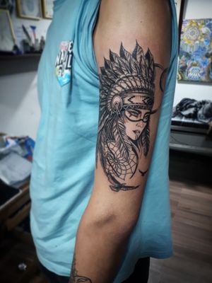 Indian tattoo