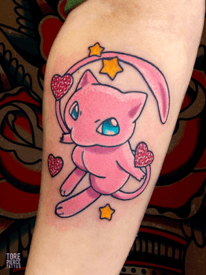 Mew Pokemon Tattoo