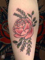 Pink Rose Tattoo