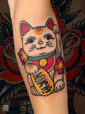 Maneki Neko Tattoo