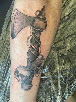 Axe for Tom, thanks for getting it bro, was so much fun to do