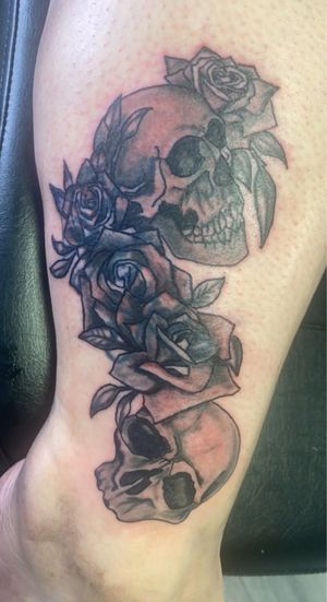 Skull and Roses cover-up