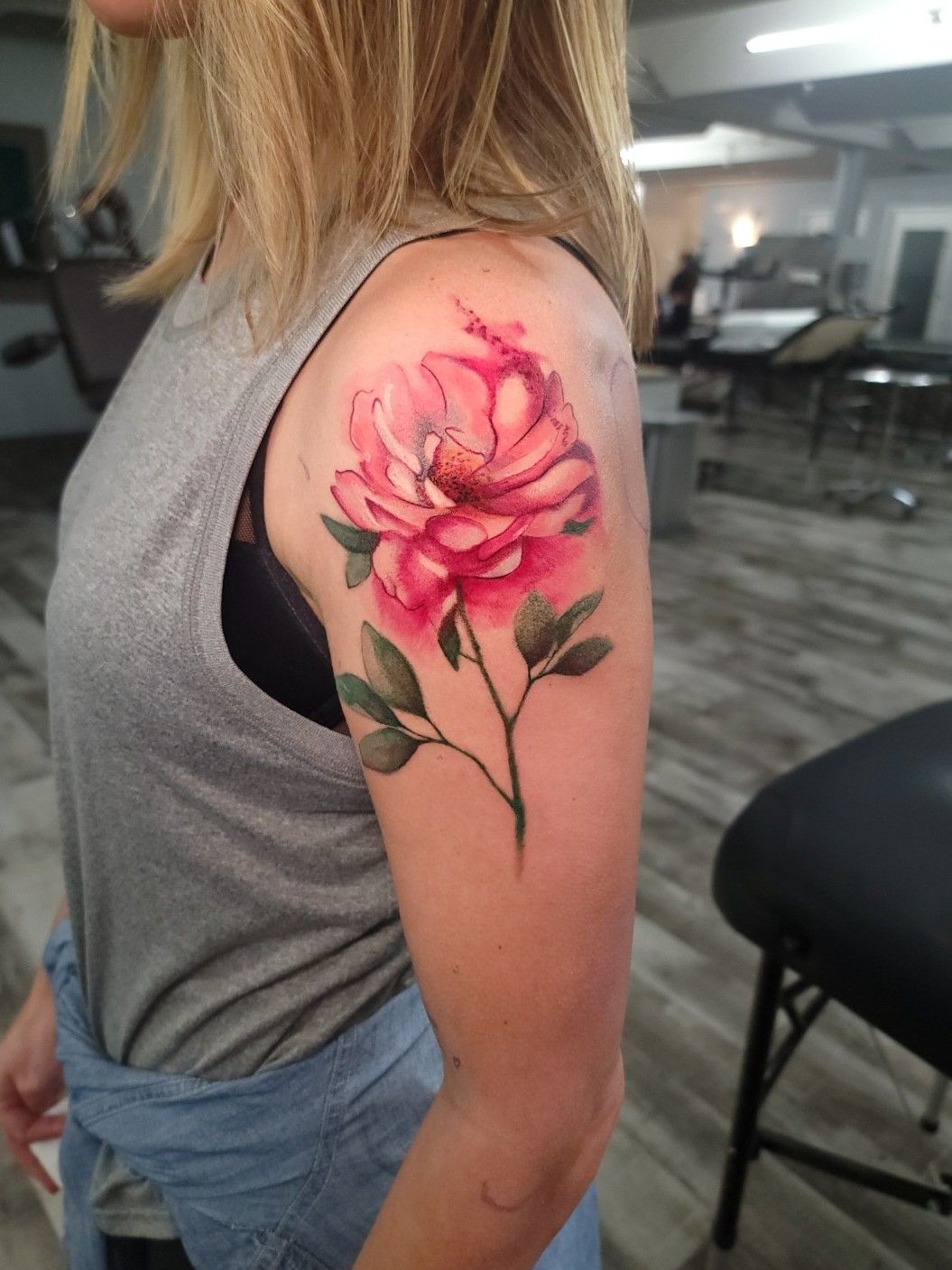 Realistic Texas flowers Illustration Tattoo by Christopher Hedlund  Texas  tattoos Yellow rose tattoos Bluebonnet tattoo