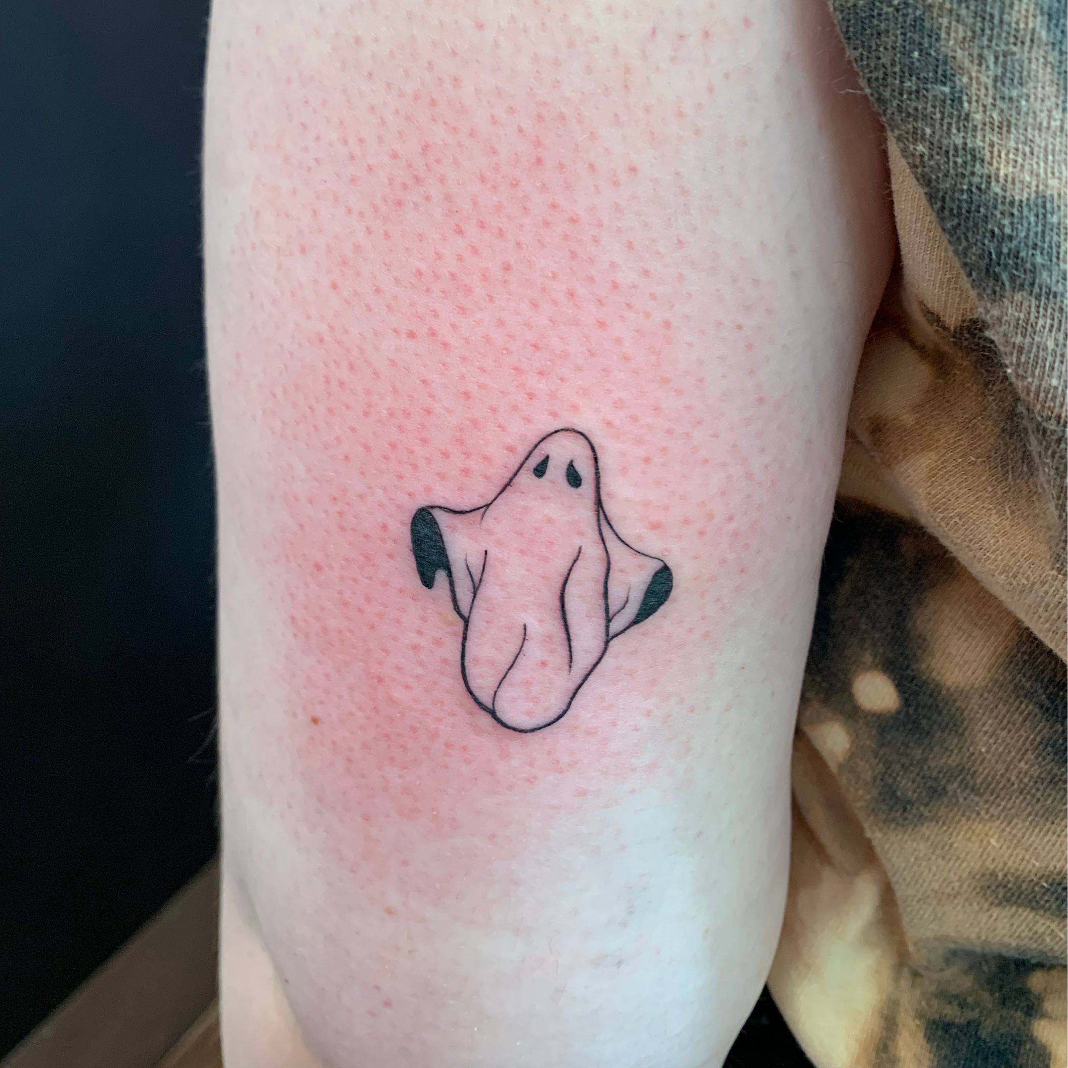 Did a cute little couple ghost tattoos  Cosmo Cam Tattoo  Facebook