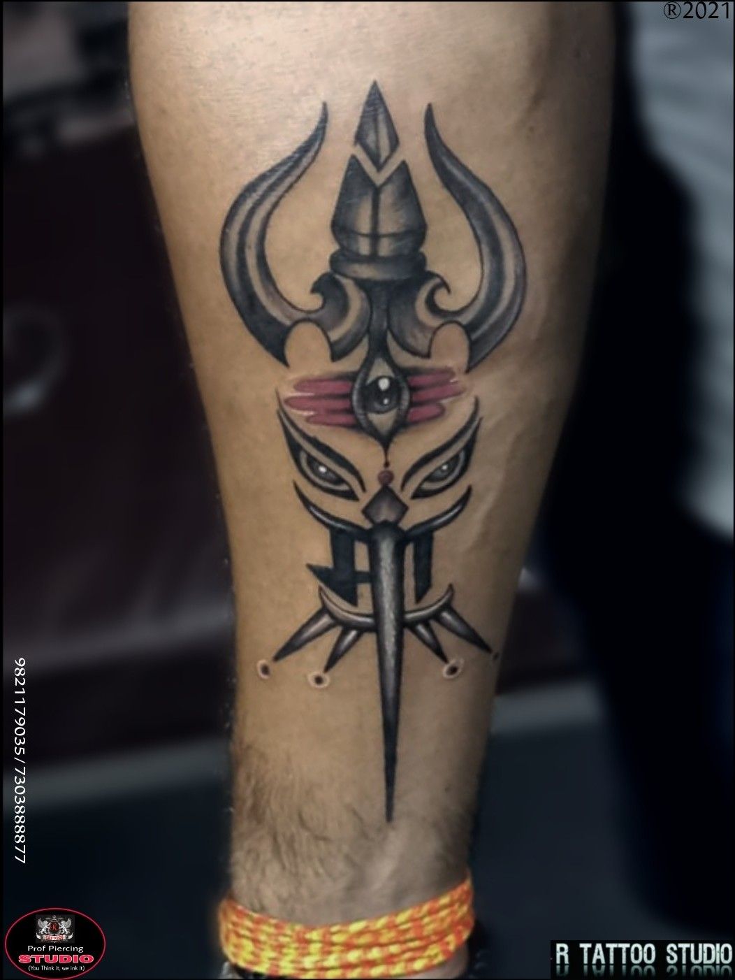 Durga eye tattoo - Ace Tattooz