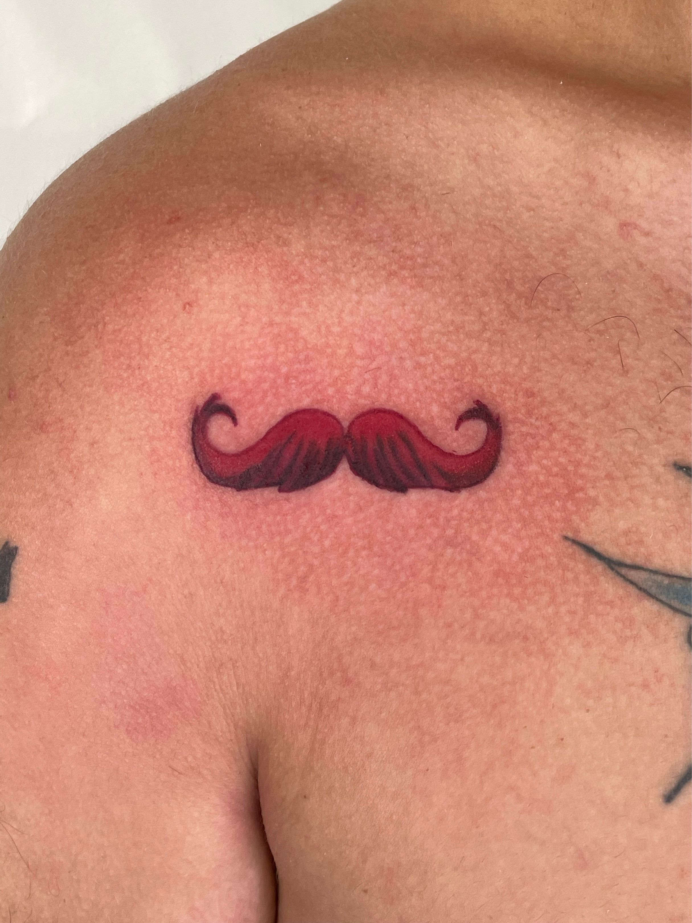 The Mustache Tattoo  Art Studio  small project  Facebook