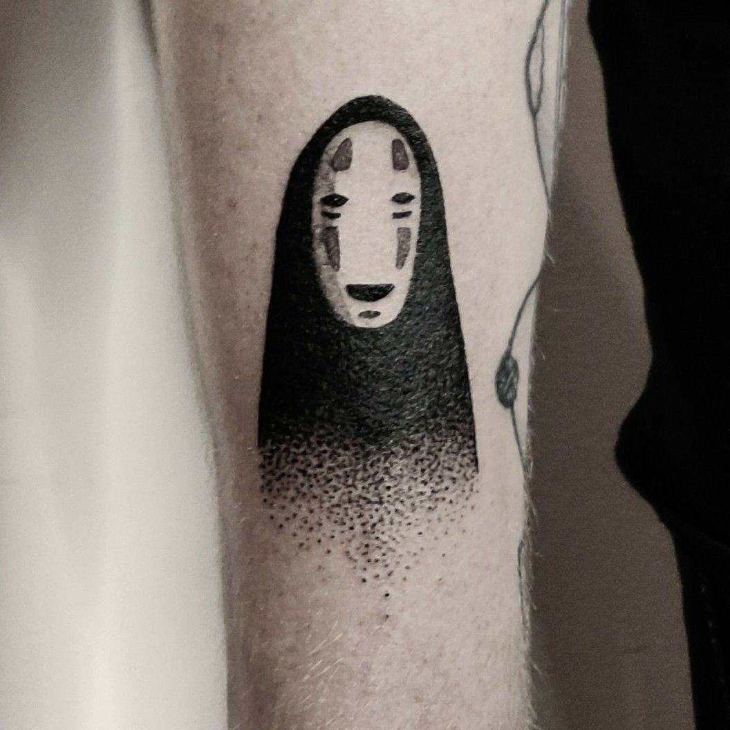 My No Face tattoo I just got and waited four years for 🤗🤗 : r/Animetattoos