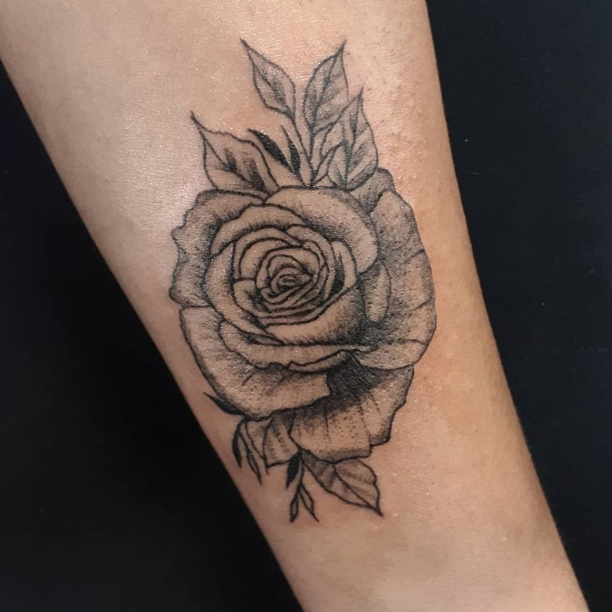 Tattoo uploaded by Andrés ♠️ Torres • Rose for my friend Viviana ...