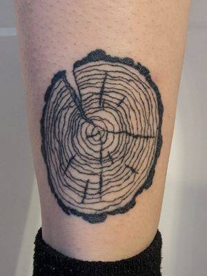 Tattoo uploaded by Jodie McLewin • Tree Rings #tree #treetrunk #nature ...