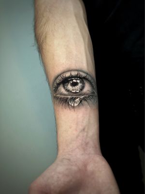 Little eye, tattoo realistic.. Follow me in Instagram@jackvillamizarink