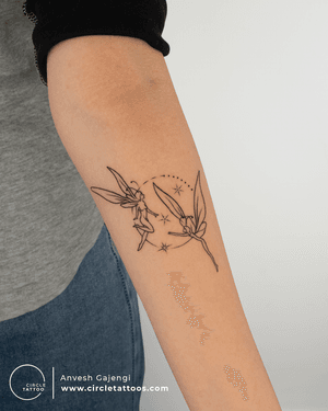 Fairy Tattoo by Anvesh Gajengi at Circle Tattoo