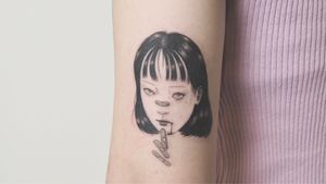  Band-Aid#art #artwork #drawing #illustration #tattoo #tattoos #tattooart #blackwork  #portrait #fictionalcharacters #藝術 #插畫 #刺青 #紋身 #台北刺青