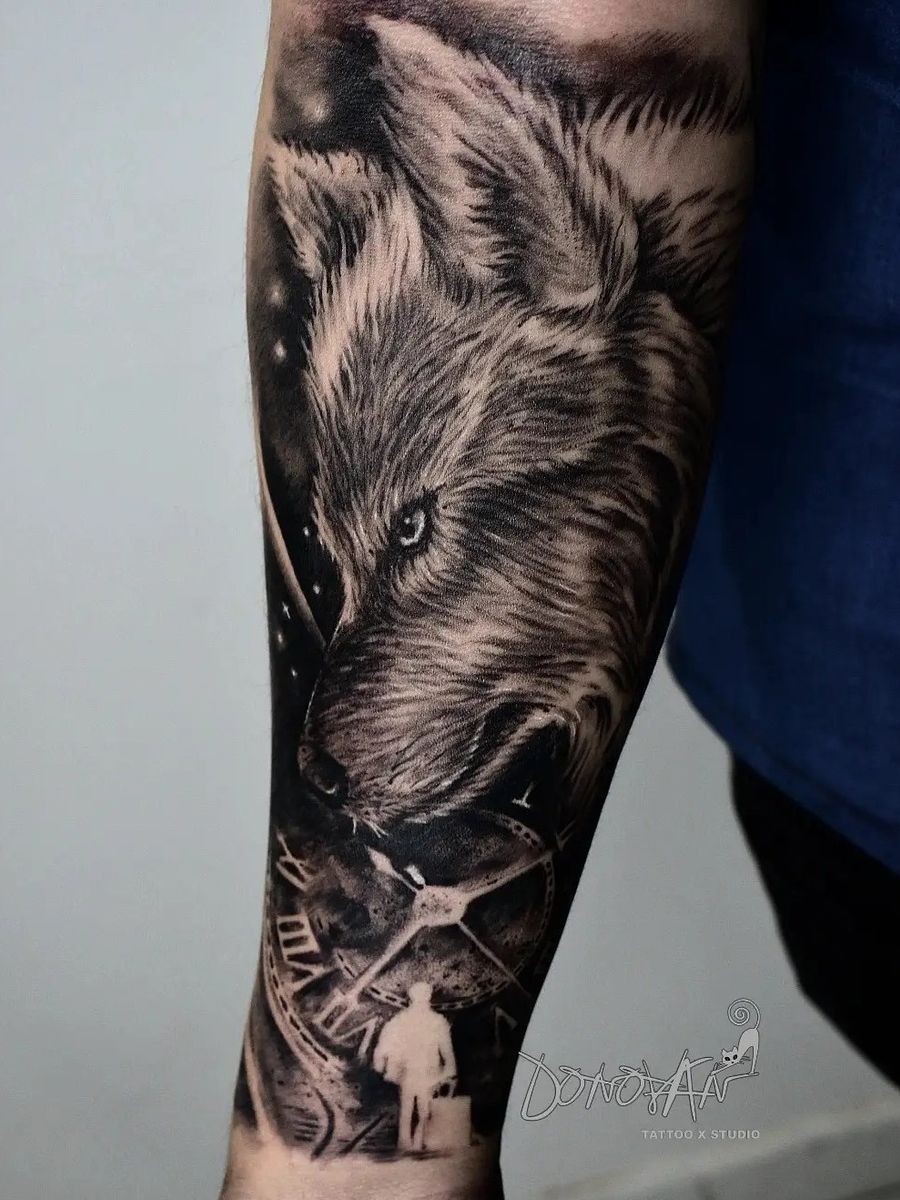 Tattoo uploaded by Donovan Vargas • LOBO ? #lobotattoo • Tattoodo