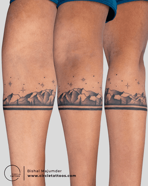 Armband Tattoo by Bishal Majumder at Circle Tattoo.