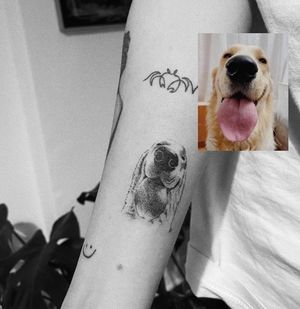 #dog #dogtattoo #doglover #photographytattoo #dotwork #dotworktattoo #tattooideas #minimalism #lineworktattoo #minimaltattoo #linework #blackboldsociety #blxckink #oldlines #tattoosandflash #inkdgirls #inkedup 
