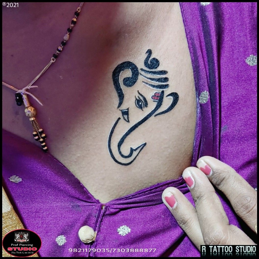 Discover 73 ganpati small tattoo latest  thtantai2