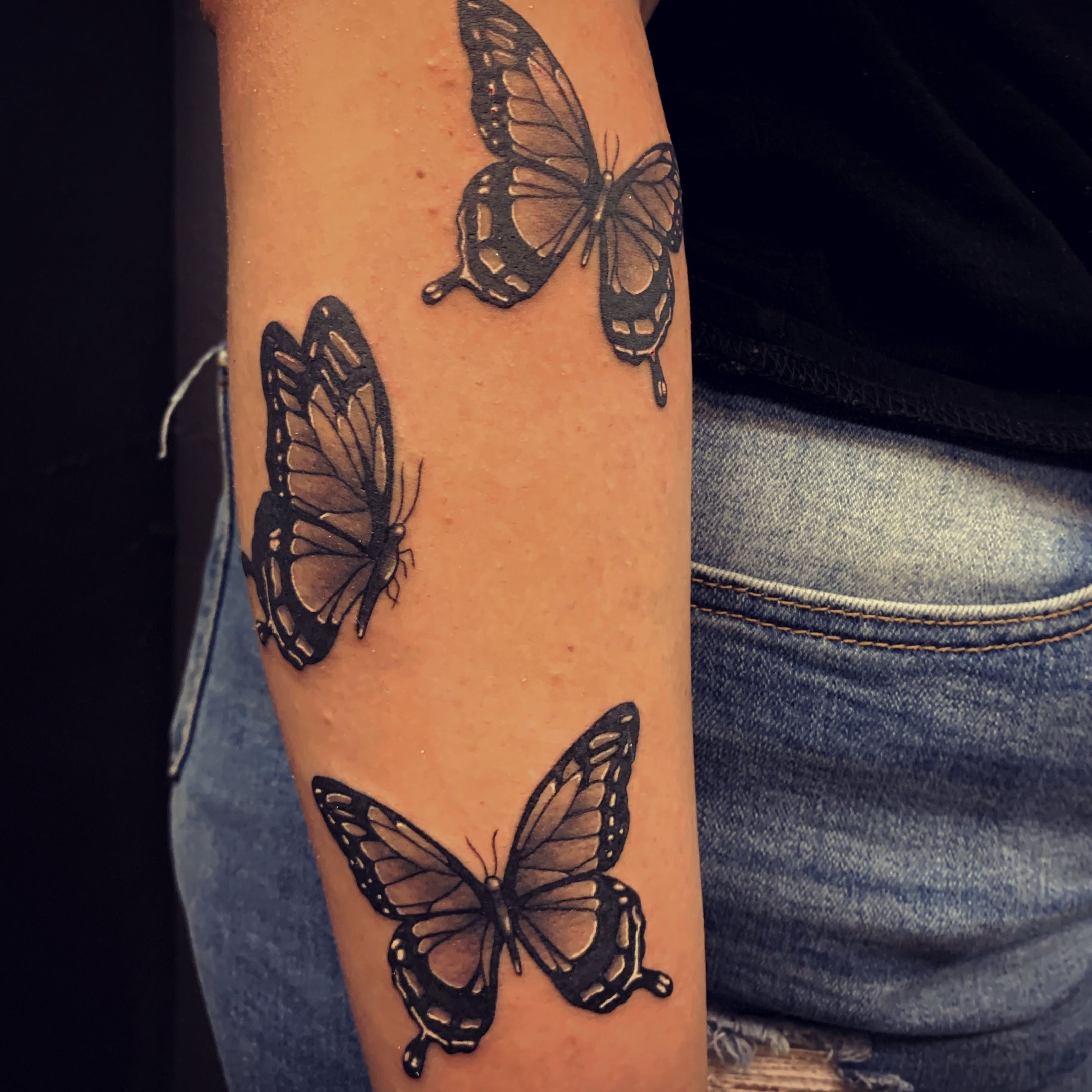 Black swallowtail Man this makes me miss summer so much Thank you Amy  butterflytattoo nature blackswallowtai  Tattoos Butterfly tattoo  Tattoo inspiration