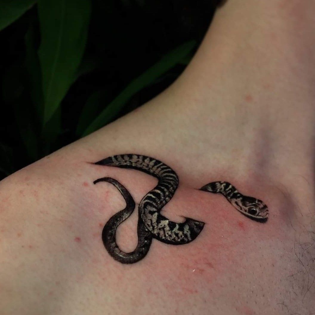 47 Gorgeous Snake Tattoos for Women with Meaning
