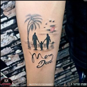 #momdadtattoos #momlover #dadlife #family #momdadlove #tattooink #tattoodesign #tattooideas #AaiBabatattoo 