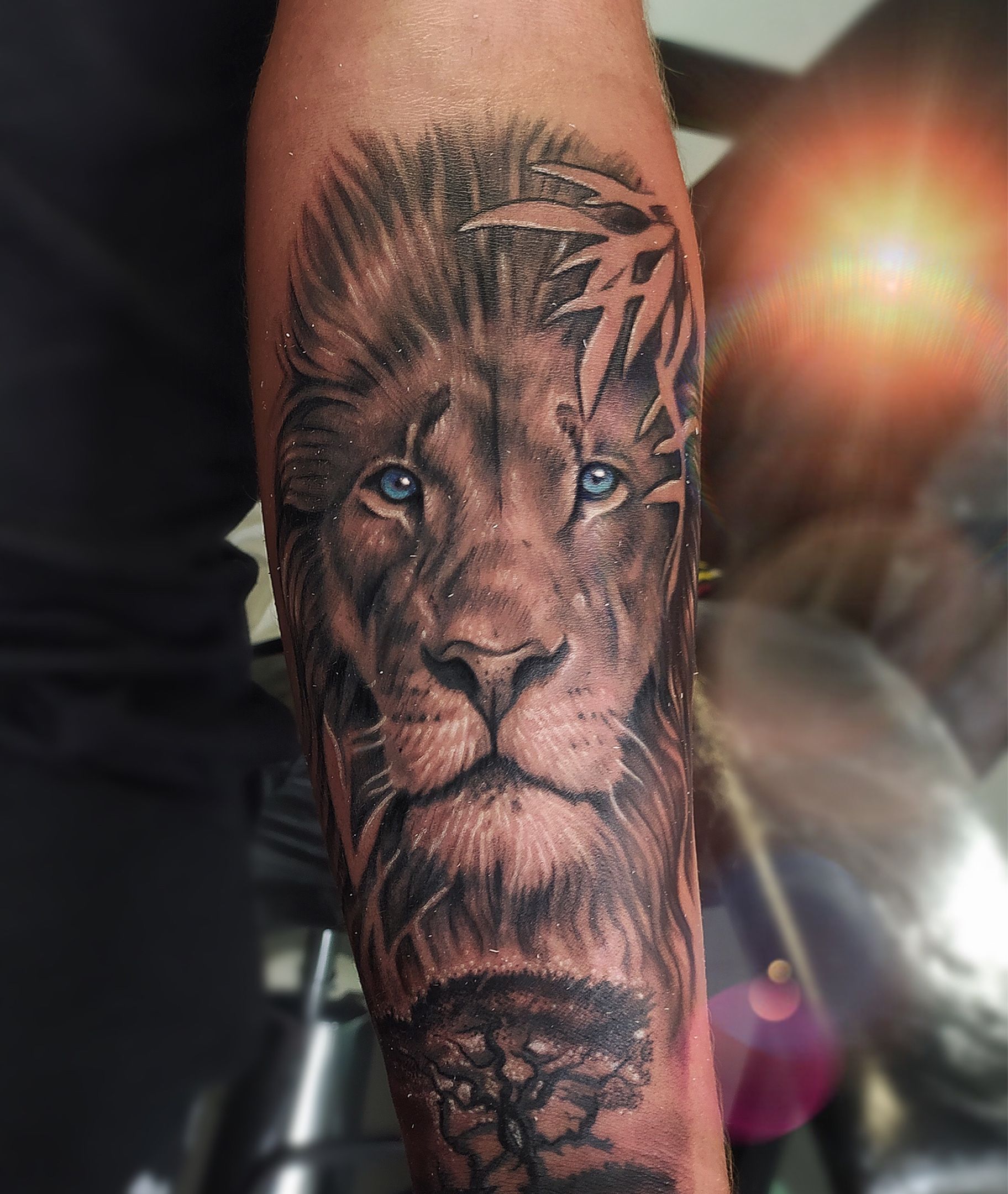 7 Train Tattoo  Lion tattoo done by Ricky Chen 7traintattoo  briangiantsbane Lion tattoo  tattoo lion design black and gray lion  tattoo 7 train Tattoo  Tattoo on arm tattoostattoo design tattoo idea   Facebook