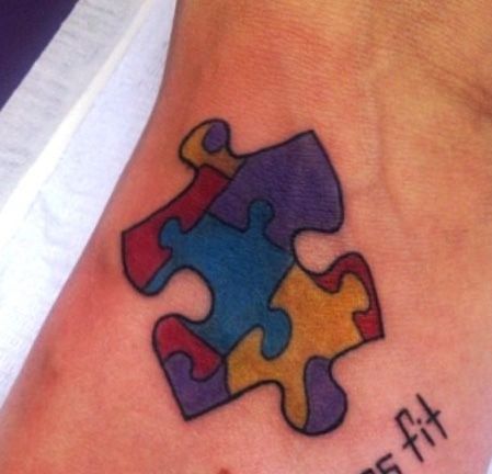 50 Autism Tattoos to Show Support this World Autism Awareness Day  Tats  n Rings