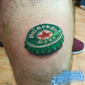 Tattoo tapa Heineken
