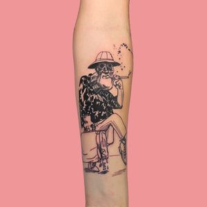 Dr Gonzo Tattoo by Felipe 
