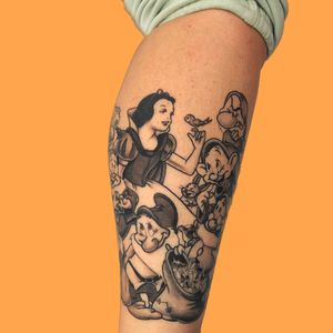 Snow White Healed Tattoo by Felipe